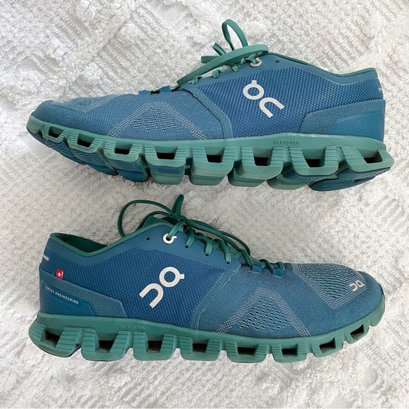 EUC On Running Men's Cloud X Storm/Tide Mens 11 - Picture 1 of 5